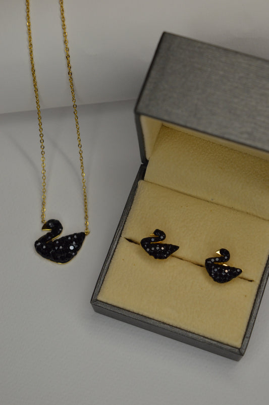 Black Swan Jewelry Set