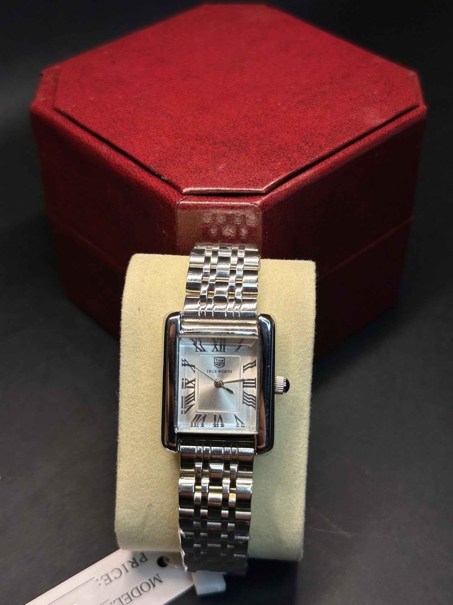 True Worth Women’s Rectangular Watch