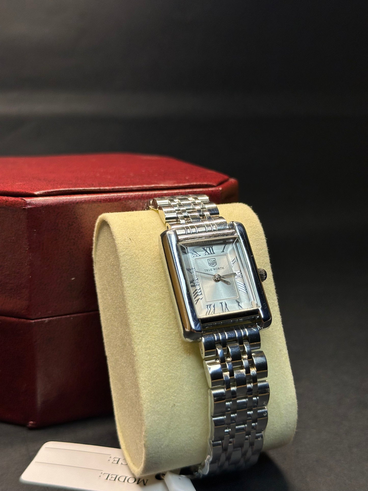 True Worth Women’s Rectangular Watch