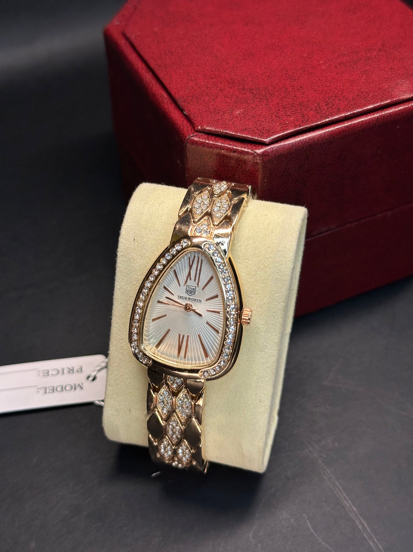 Serpent Design Diamond Timepiece