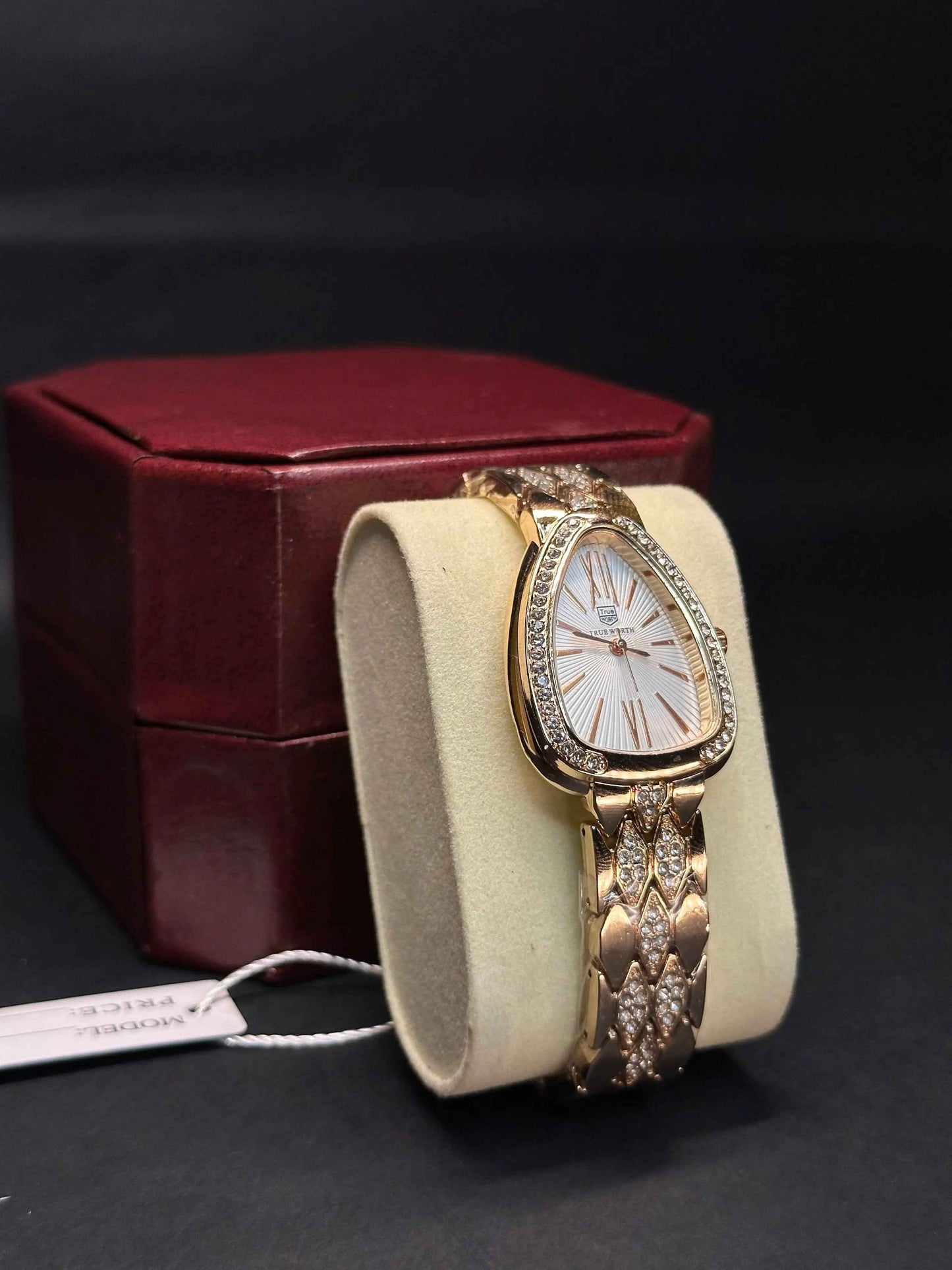 Serpent Design Diamond Timepiece