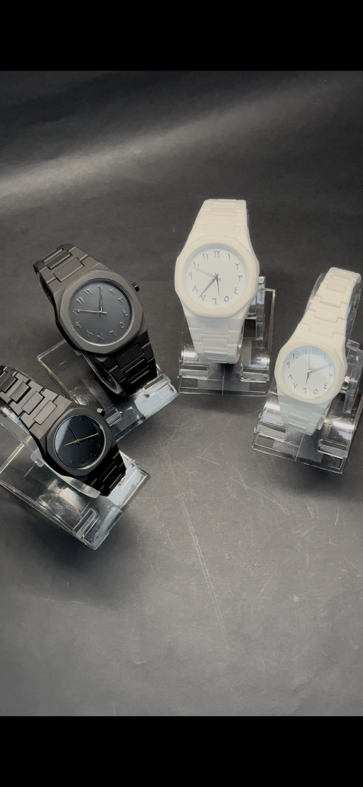 Aura Arabic Couple Watch Set