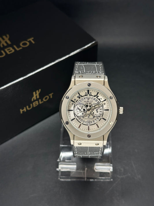 Hublot Skeleton with Leather Straps