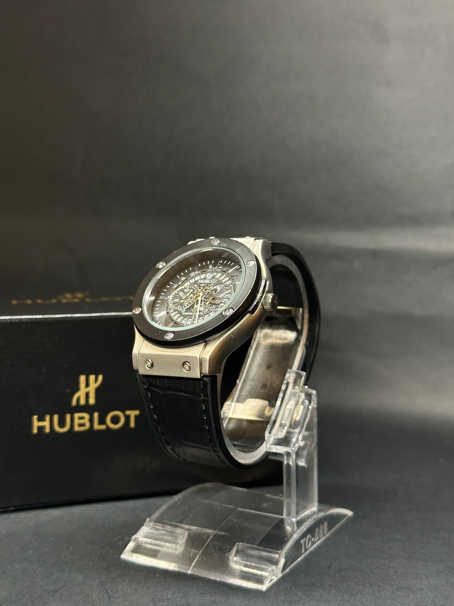 Hublot Skeleton with Leather Straps