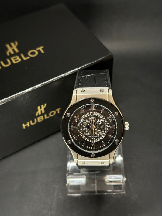 Hublot Skeleton with Leather Straps