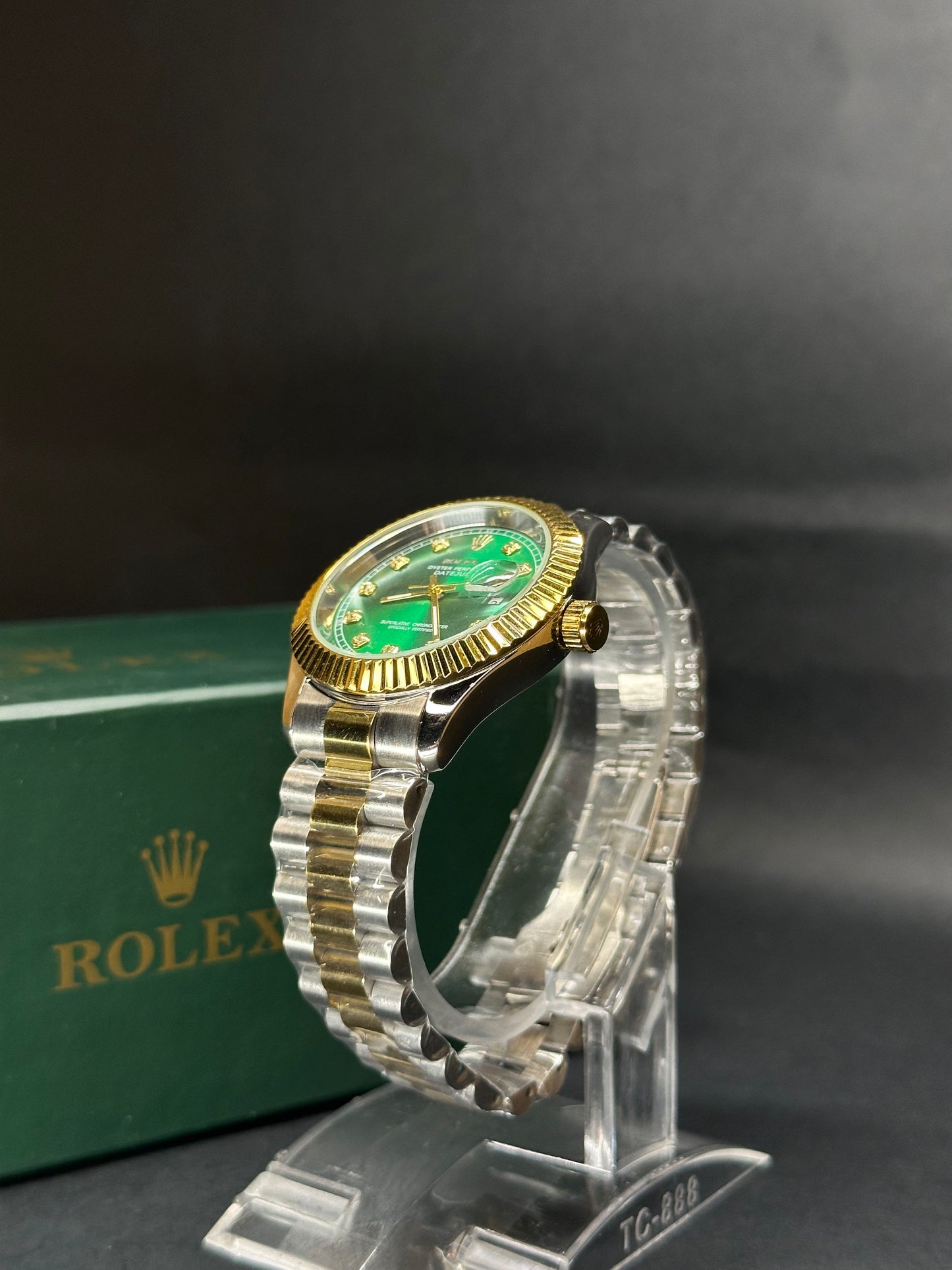 Rolex Dual Tone Chain