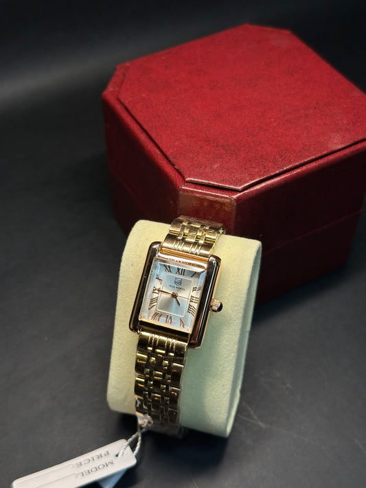 True Worth Women’s Rectangular Watch