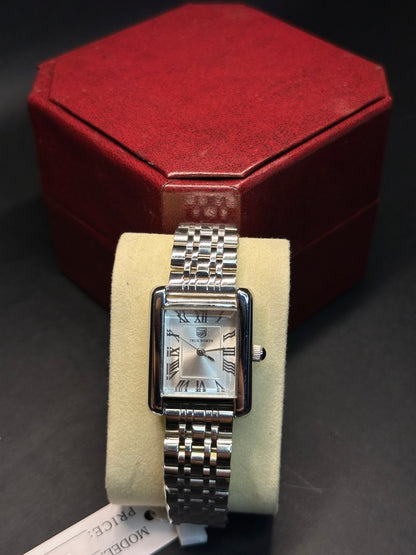 True Worth Women’s Rectangular Watch