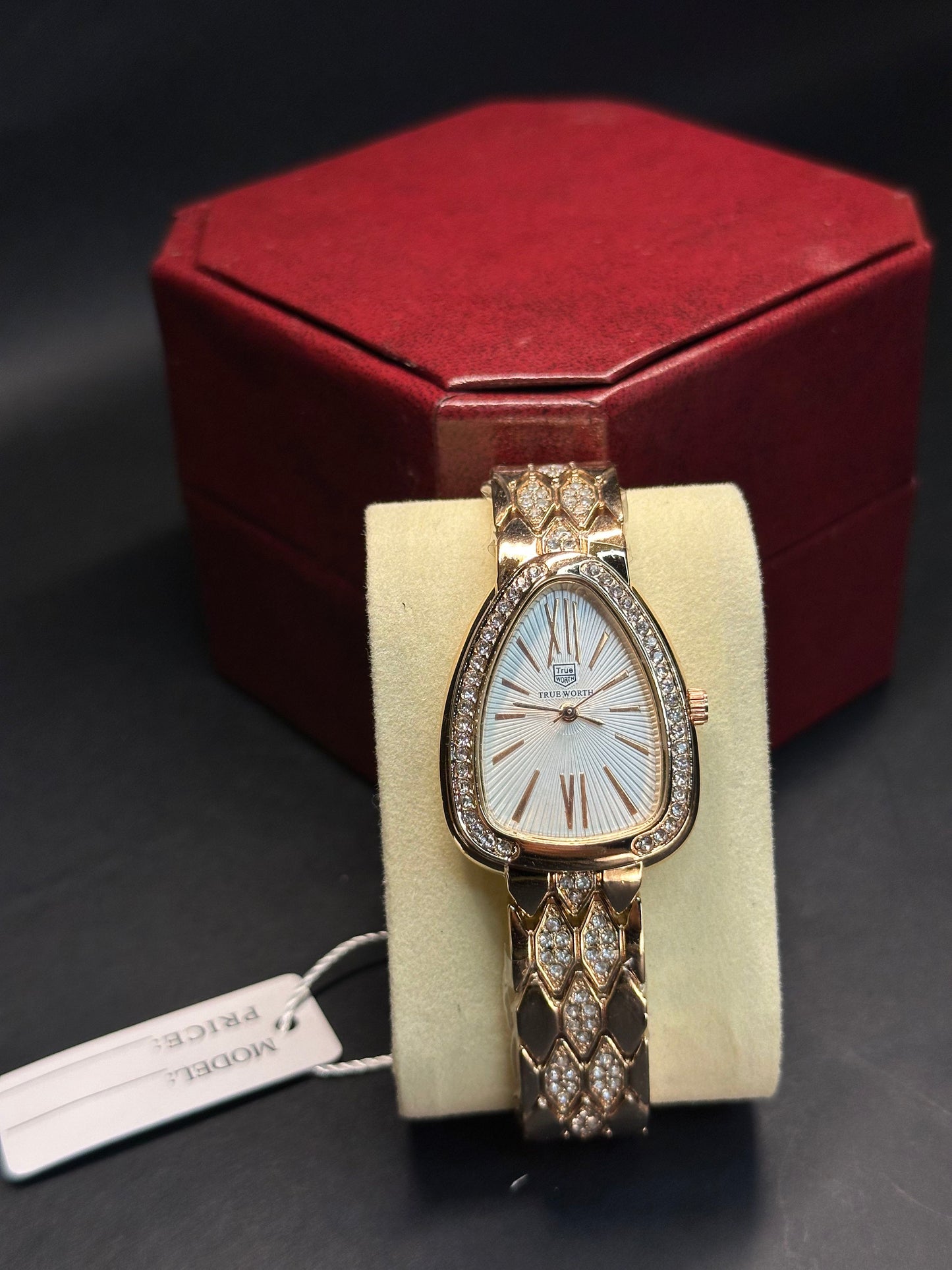 Serpent Design Diamond Timepiece