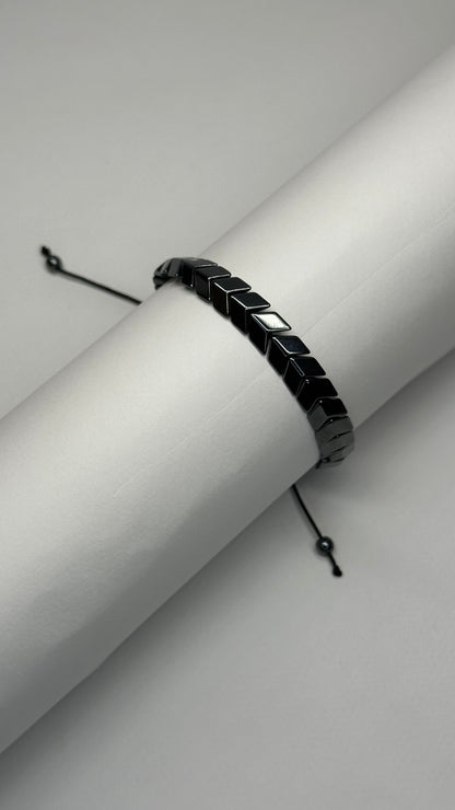Chevron Chain Adjustable Bracelet