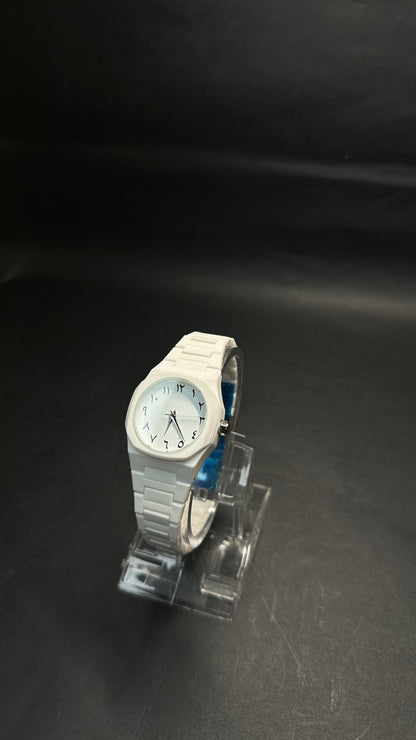 White Arabic Women’s Watch