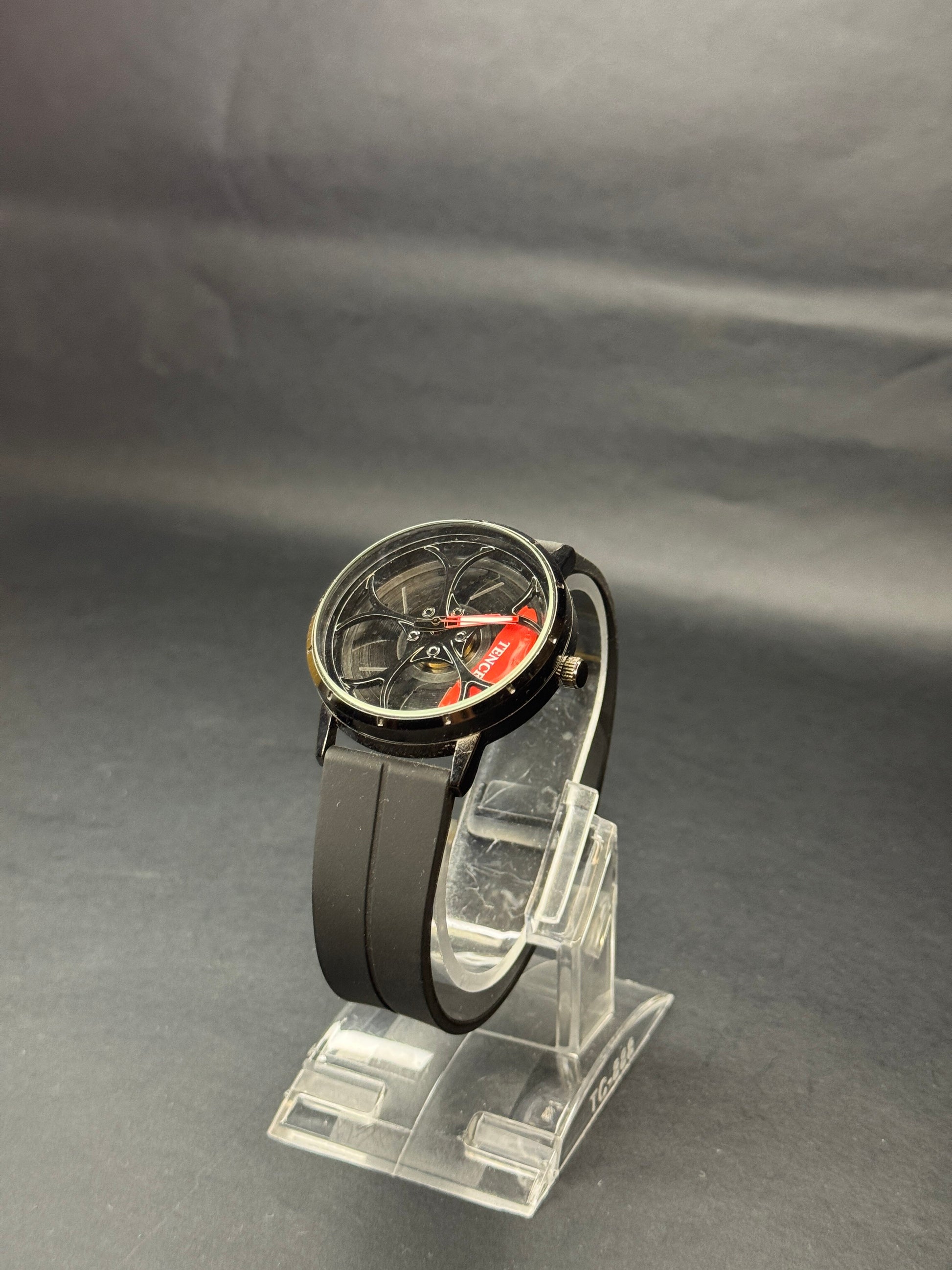 Rotating Wheel Dial Watch – Motorsport Edition - Zyro