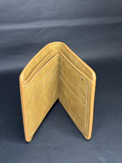Heritage Camel Slim Men's Wallet ( Bi-fold ) - Zyro