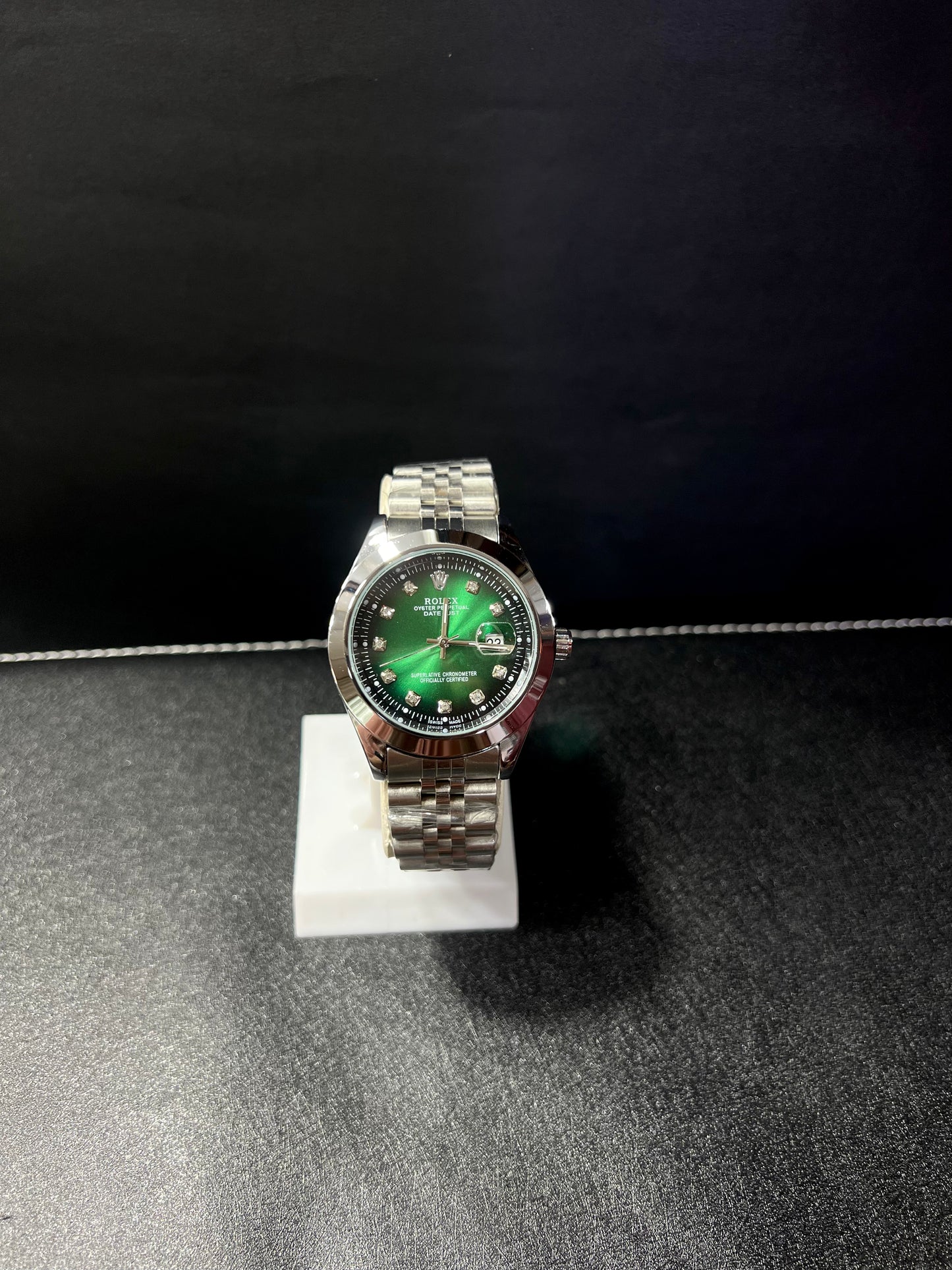 Rolley Jubilee Chain Plain Bezel