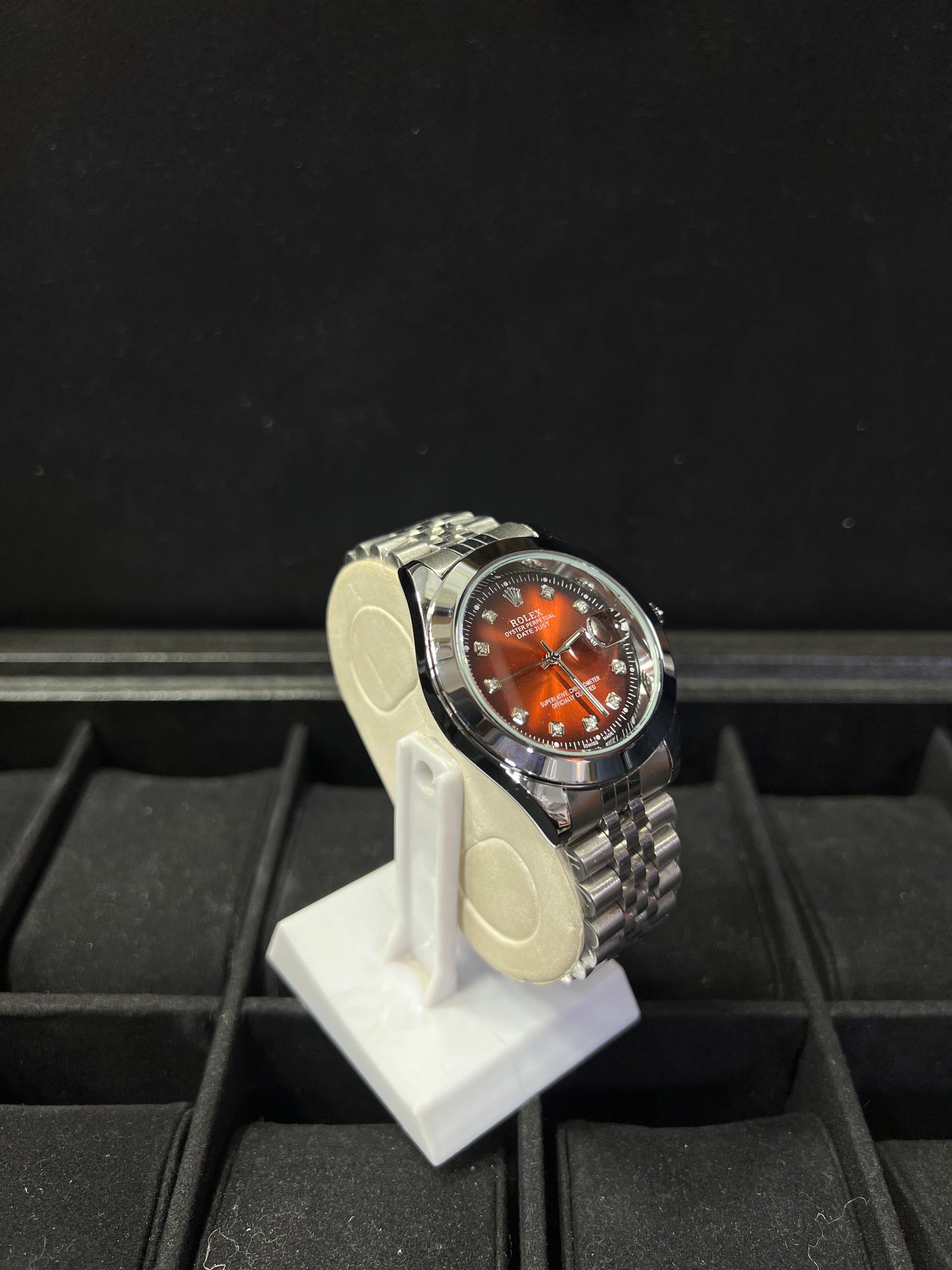 Rolley Jubilee Chain Plain Bezel