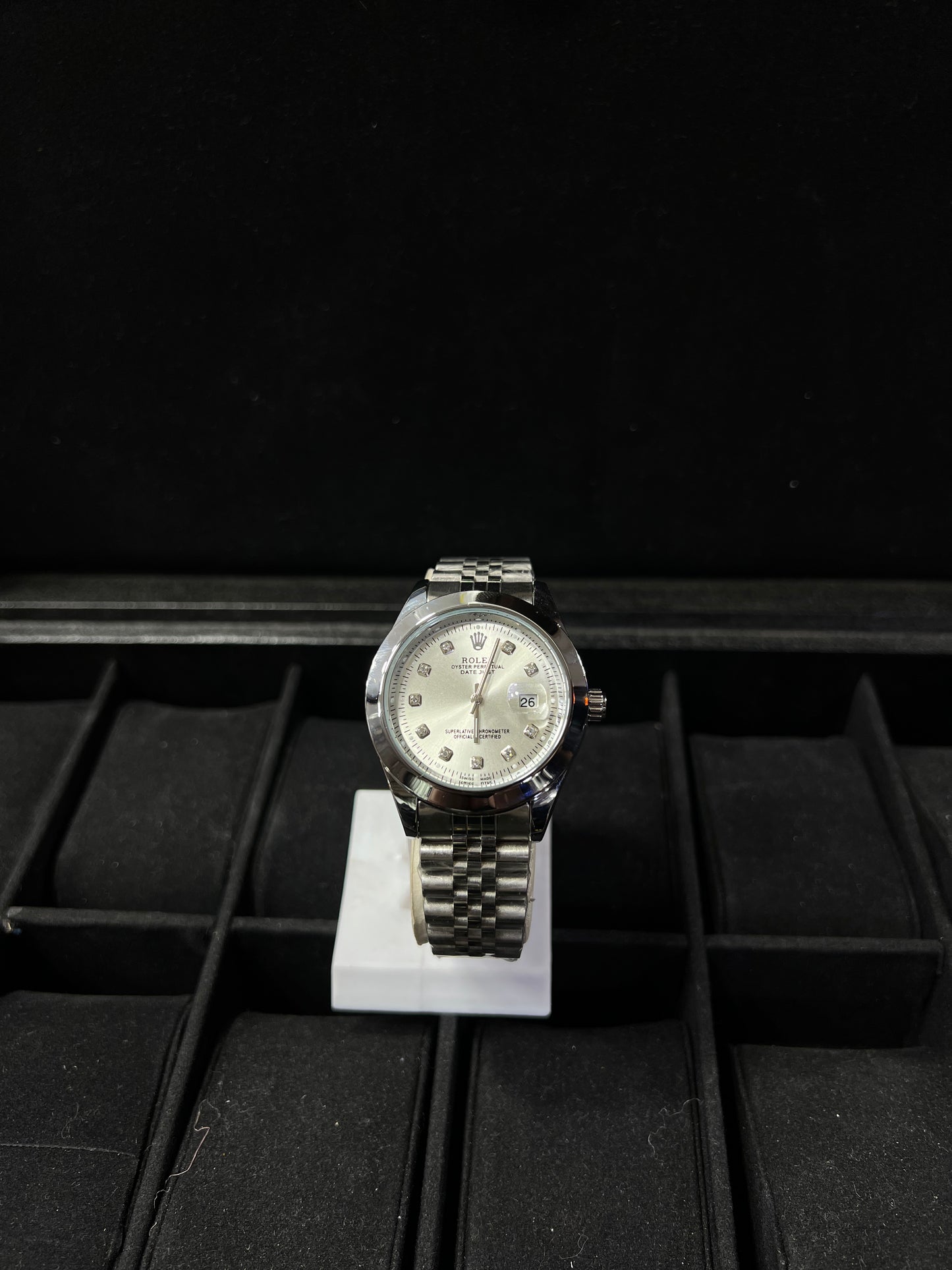 Rolley Jubilee Chain Plain Bezel